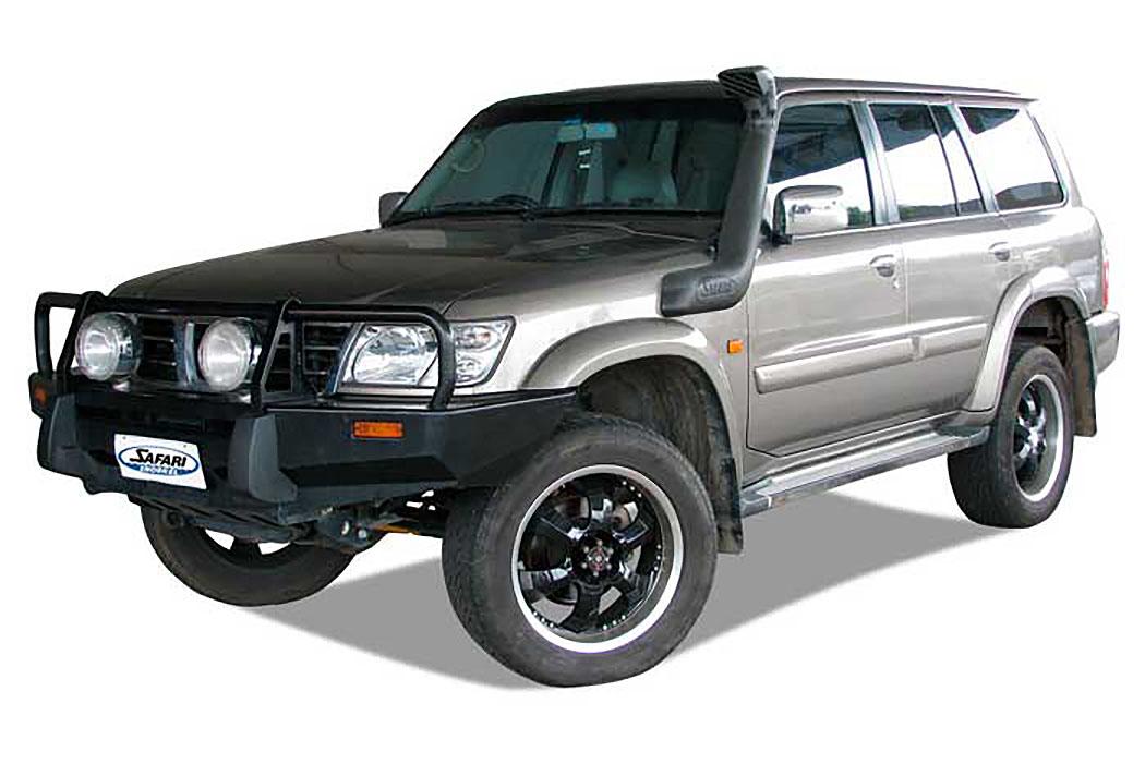 4X4 SNORKEL for the Nissan GU Patrol Series 3 TB48E 4.8L Petrol