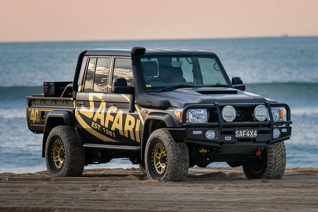 SAFARI Products suitable for the Toyota 71, 73, 75, 76, 78 & 79 Series Wide Front Landcruiser